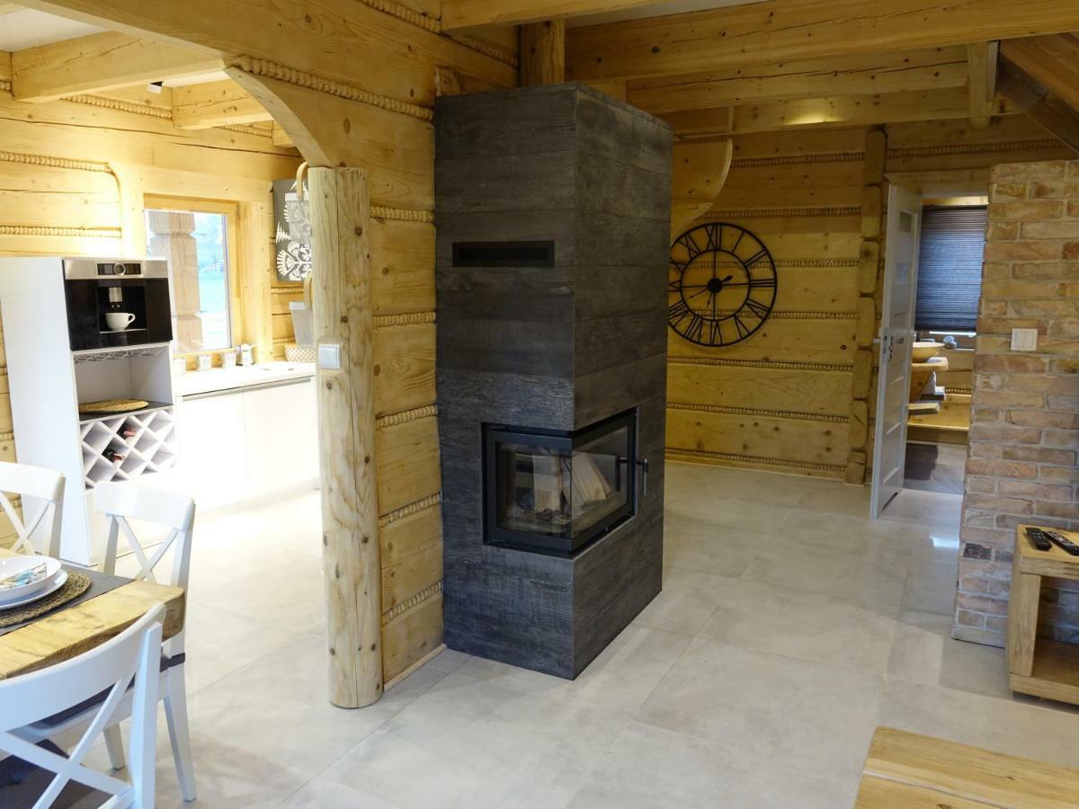 Domki Zawoja Z Jacuzzi ภายนอก รูปภาพ